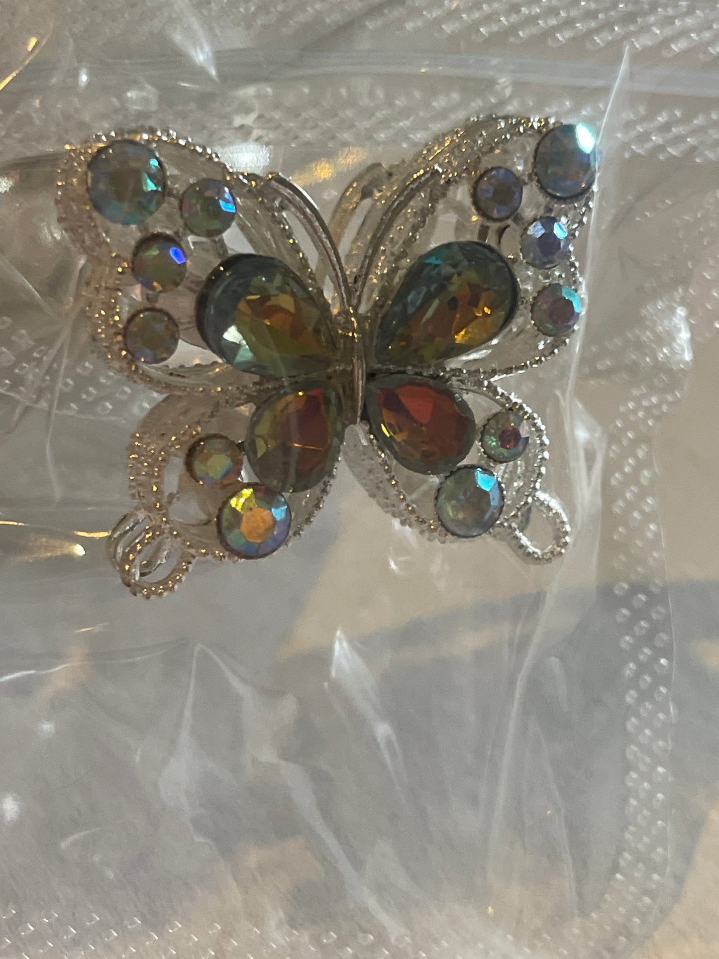 Glitzer Schmetterling für Perlen-Kugelschreiber – DIY Anhänger mit Strass