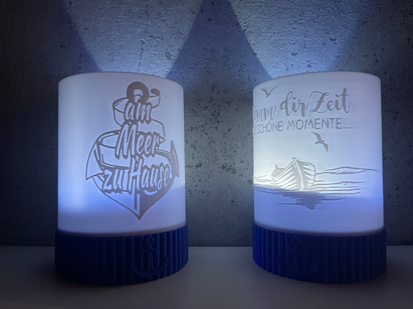3D LED Windlicht – Deko mit verschiedenen Motiven | Geschenkidee