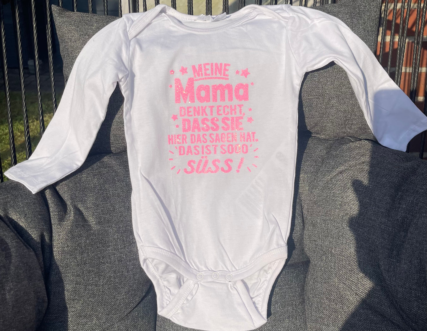 Baby Bodys mit Plott *alle größen*