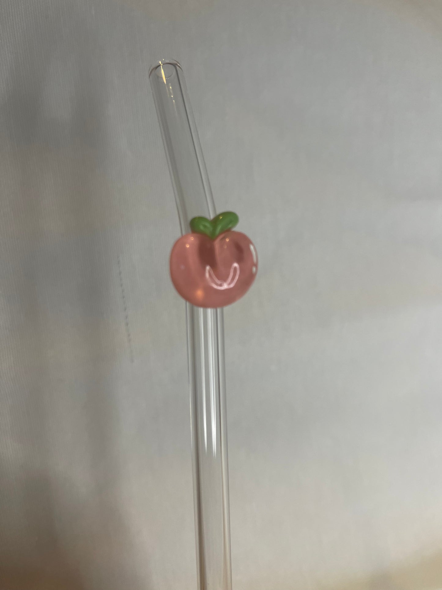 Glasstrohhalm Honey Peach