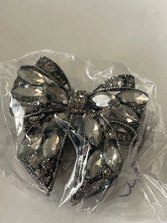 ✨ Strass-Schleifen Schmuckelemente / Focals – Rosa, Lila & Schwarz ✨