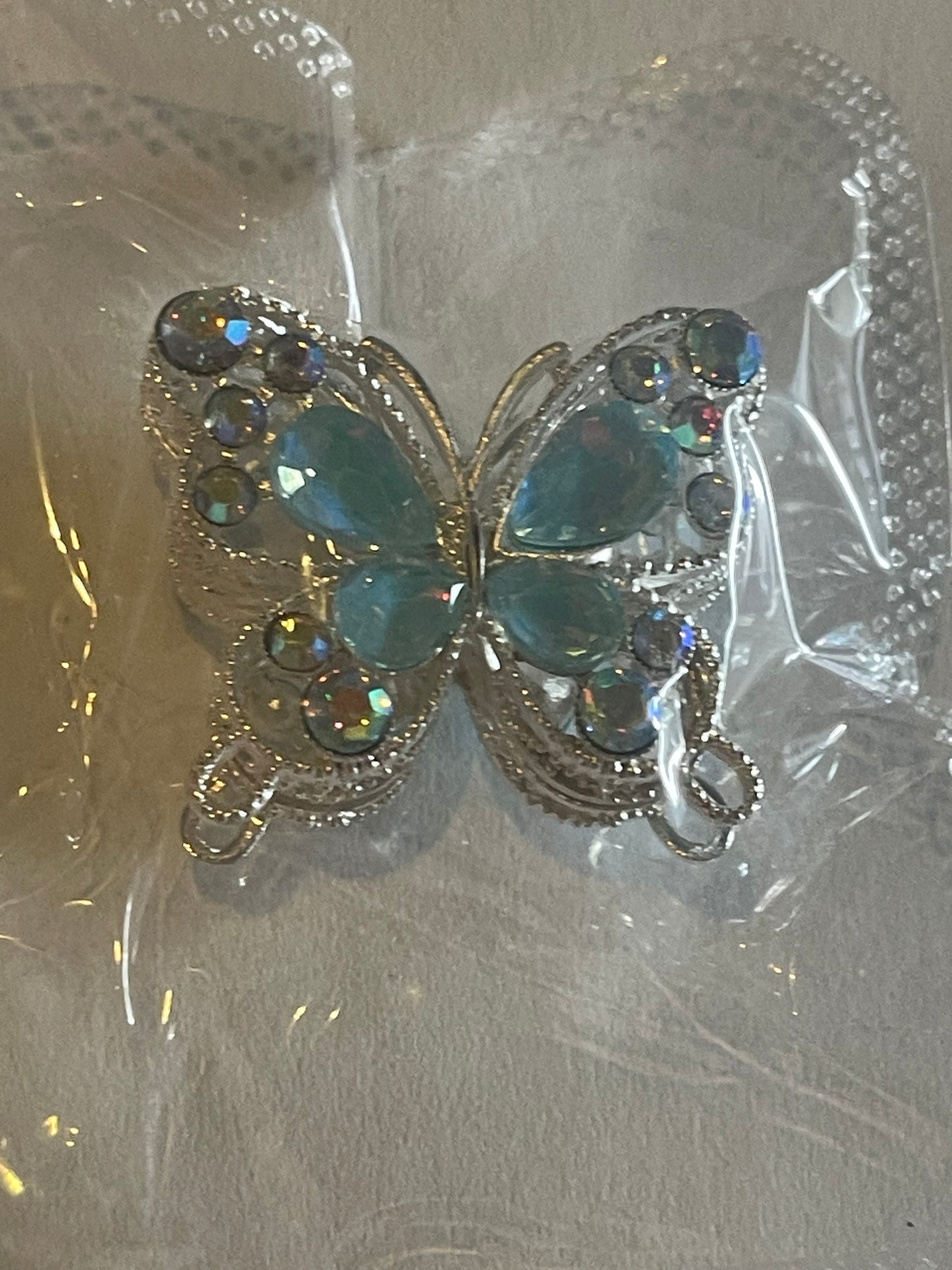 Glitzer Schmetterling für Perlen-Kugelschreiber – DIY Anhänger mit Strass