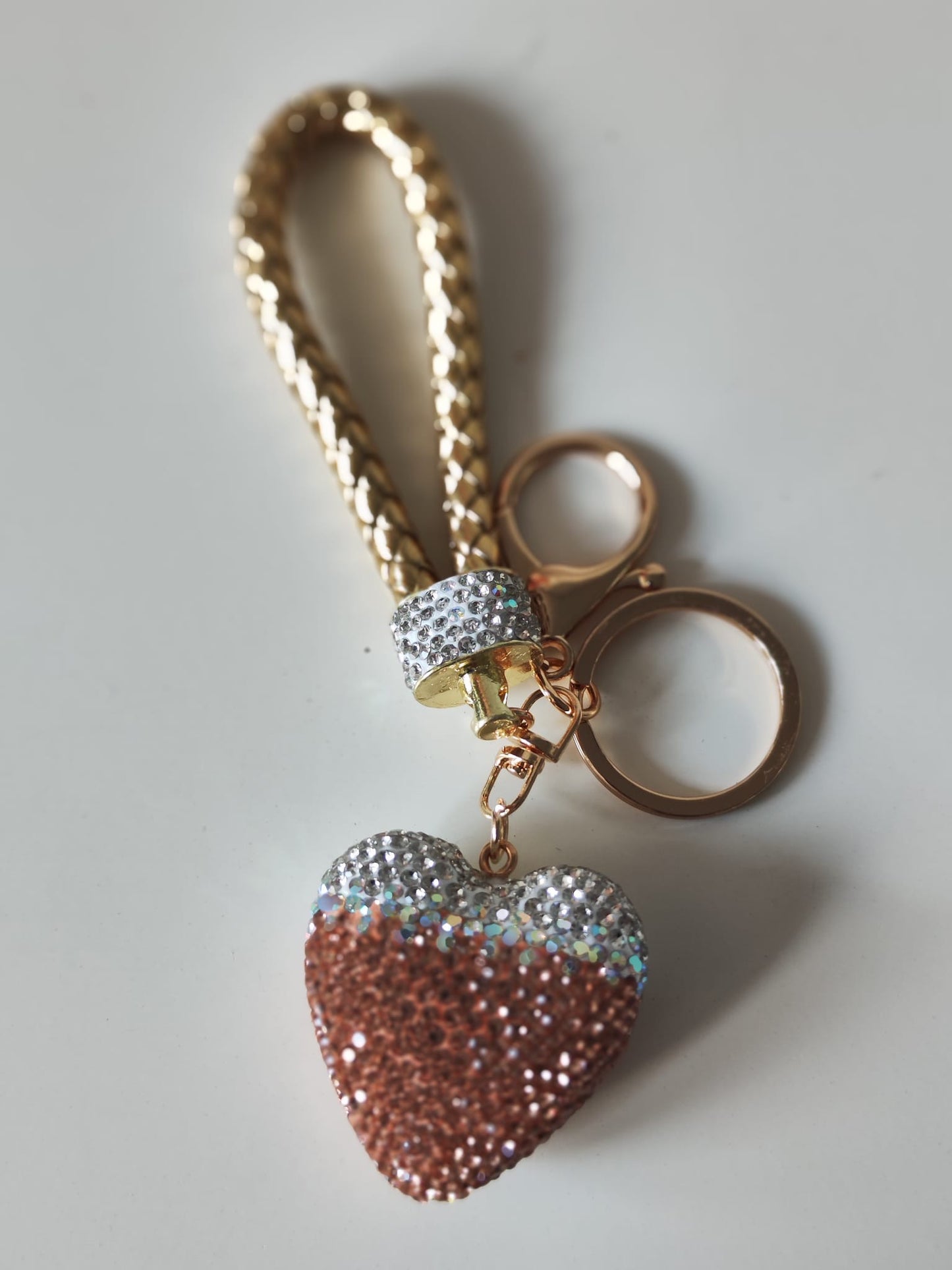 Taschenbaumler Glitzer Herzen