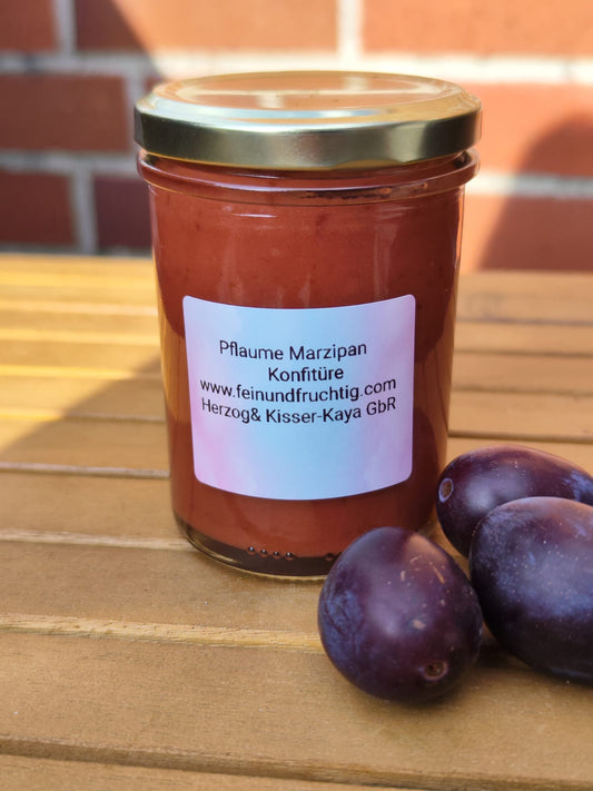 Pflaume-Marzipan Marmelade