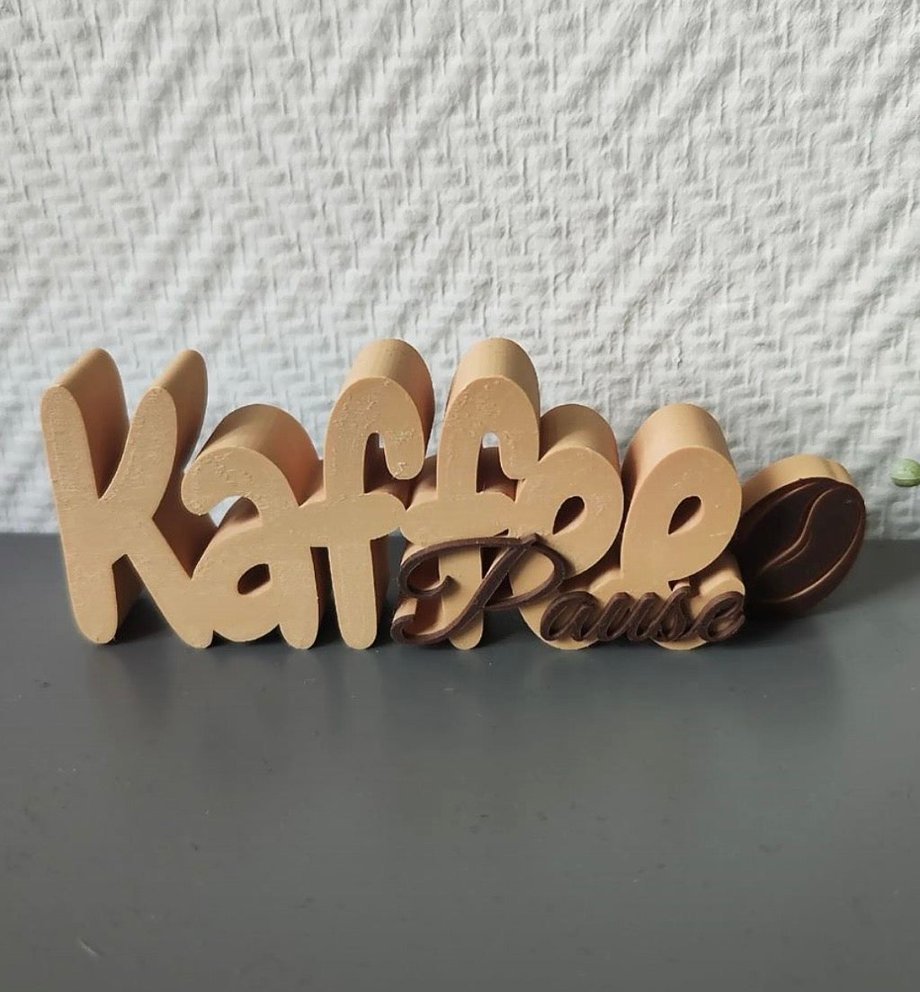 3D Schriftzug personalisiert | Deko & Geschenkidee | Handmade-mittlere Größe