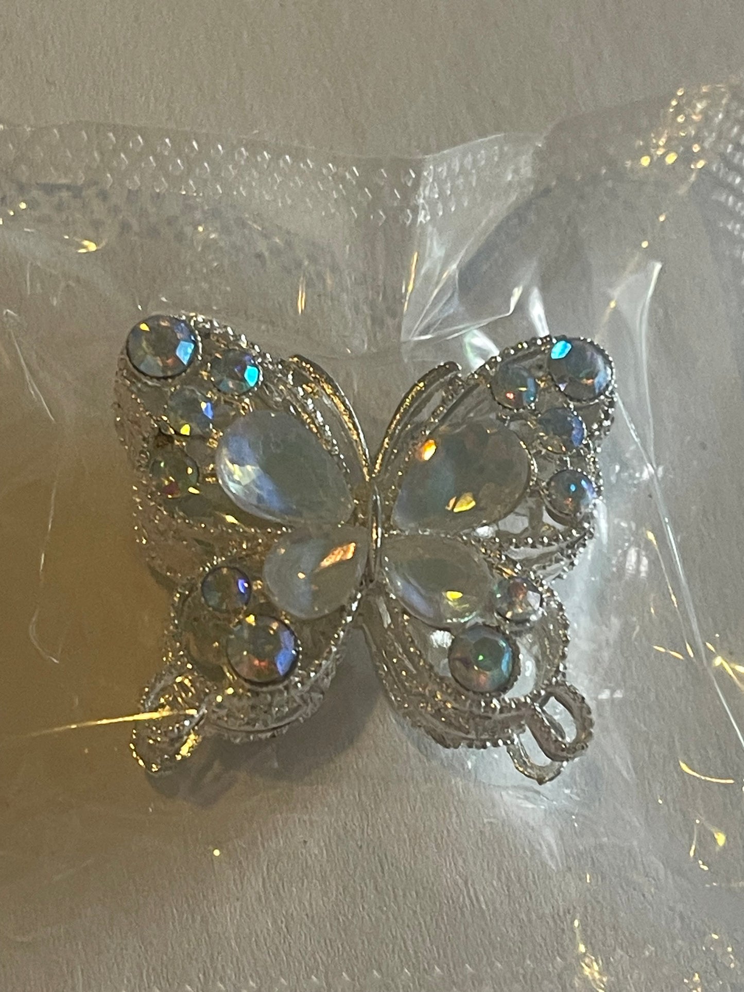 Glitzer Schmetterling für Perlen-Kugelschreiber – DIY Anhänger mit Strass