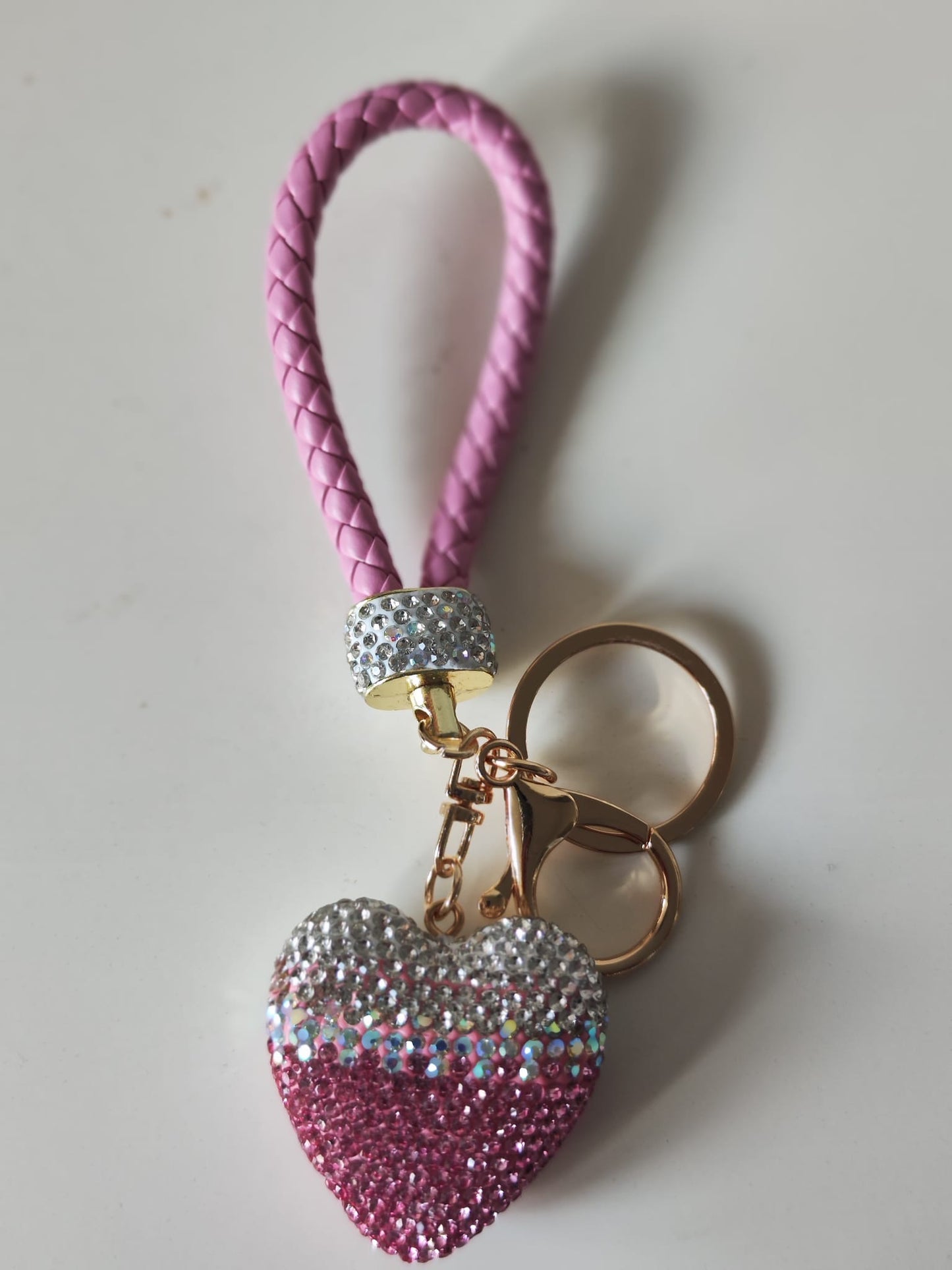 Taschenbaumler Glitzer Herzen
