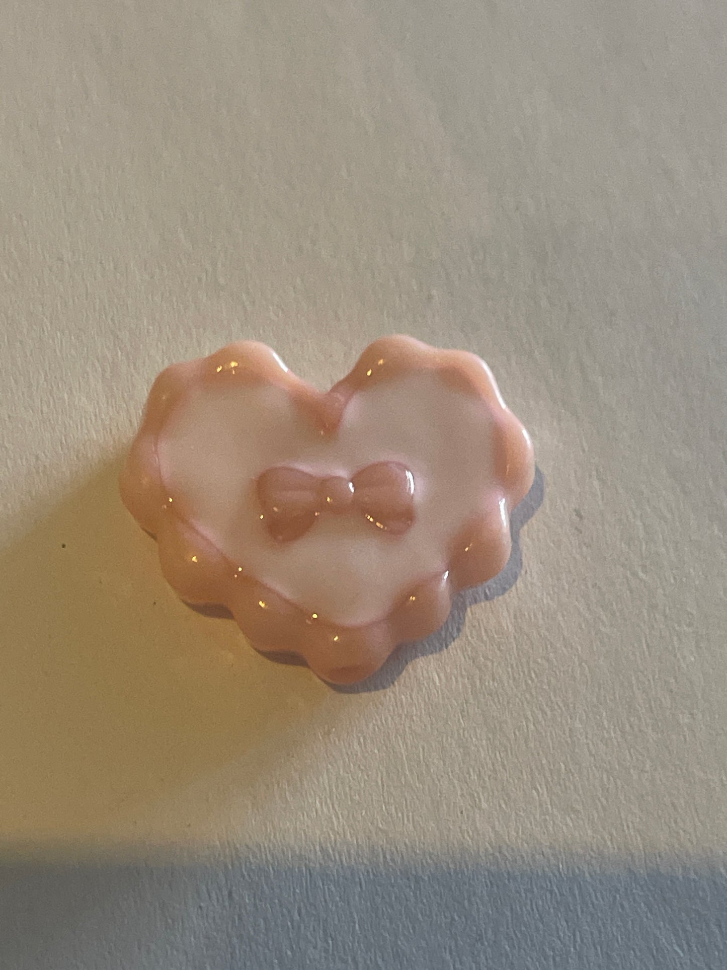 DIY Herz-Anhänger mit Schleife – Süßer Kunststoff-Charme für Schlüsselanhänger, Kugelschreiber & Schmuck