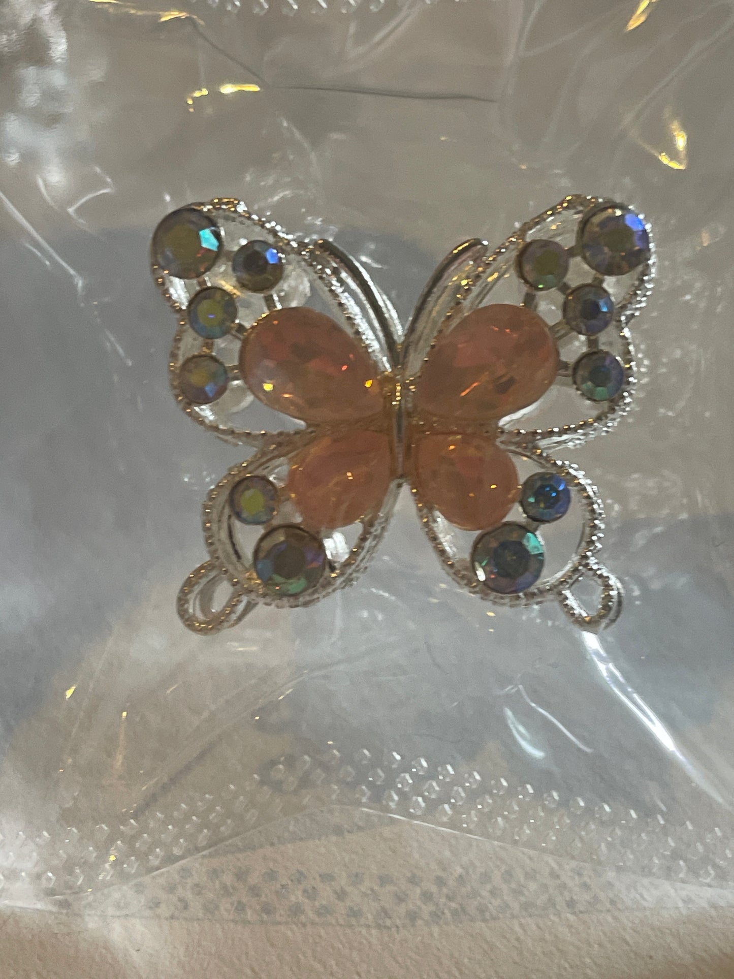 Glitzer Schmetterling für Perlen-Kugelschreiber – DIY Anhänger mit Strass