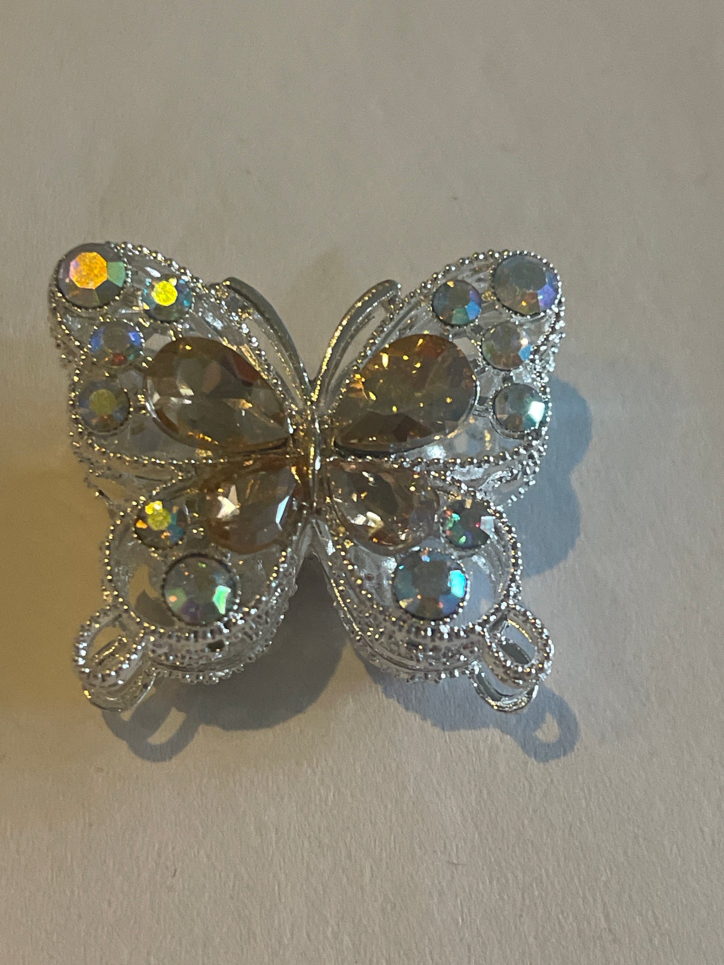 Glitzer Schmetterling für Perlen-Kugelschreiber – DIY Anhänger mit Strass