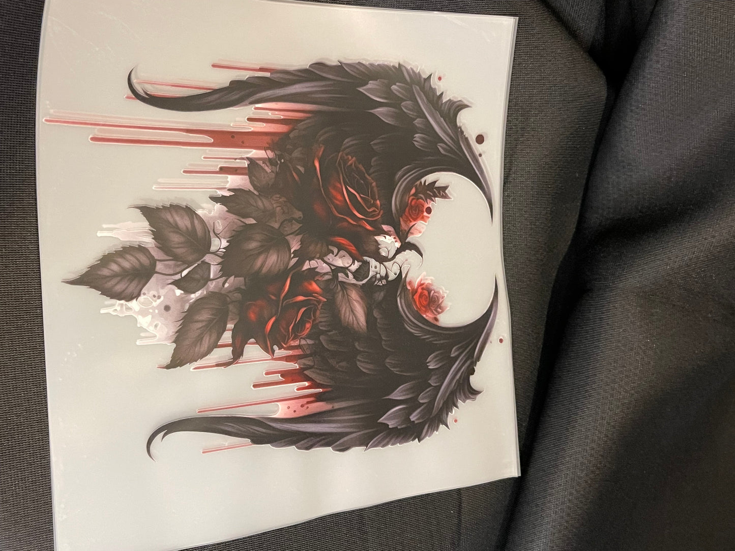 Flügel / Wings Heattransfer 10 Inch