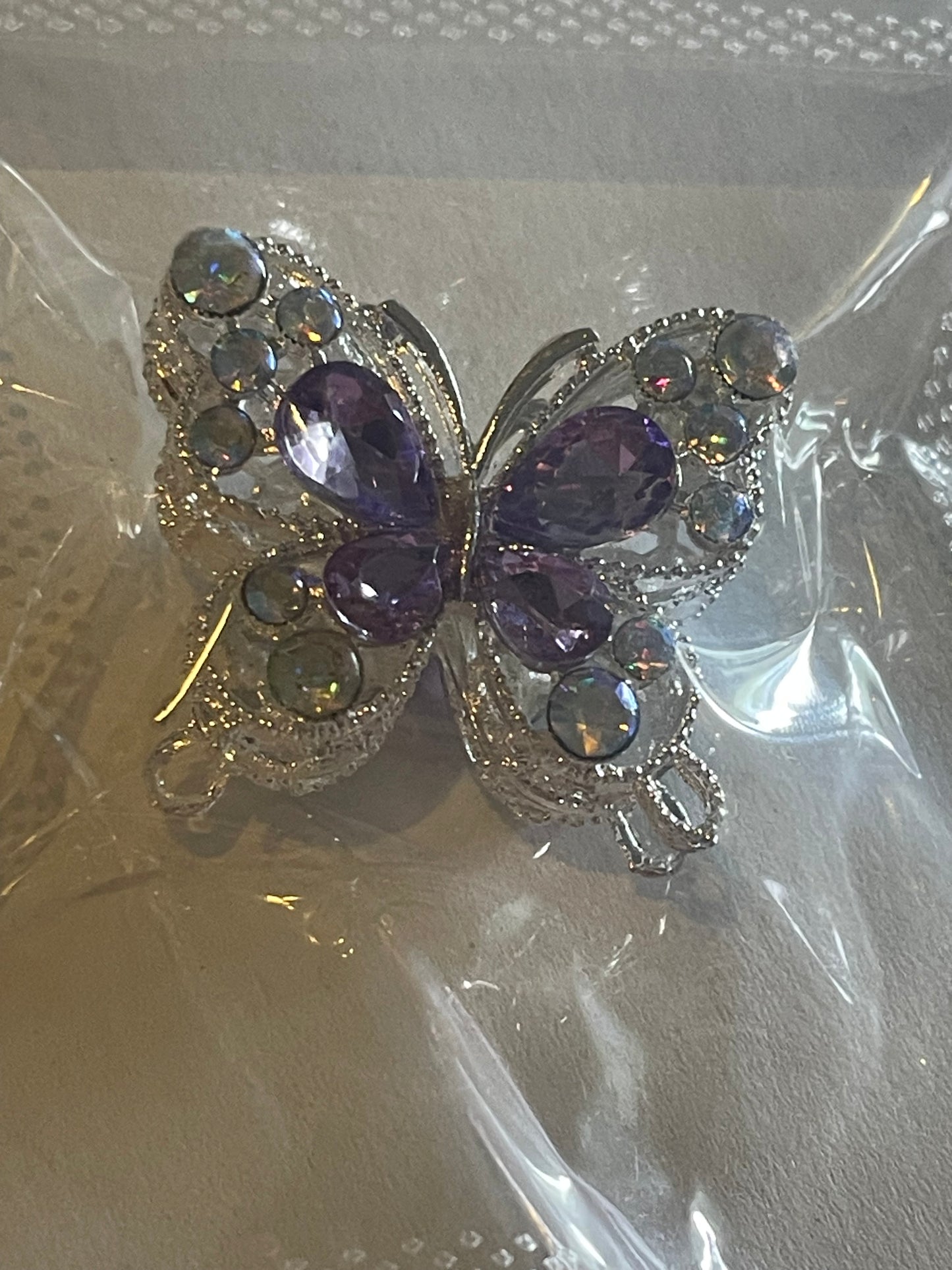 Glitzer Schmetterling für Perlen-Kugelschreiber – DIY Anhänger mit Strass