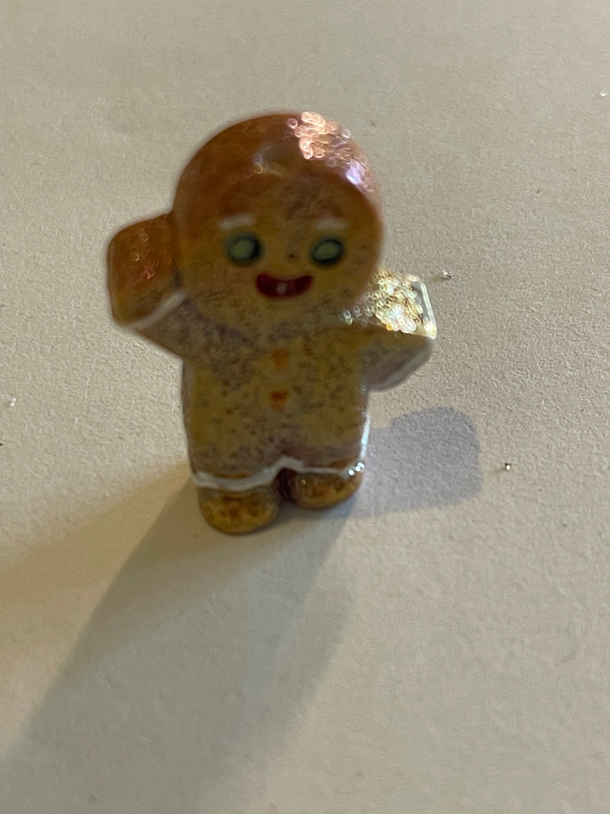 DIY Focal Perle Lebkuchenmännchen – Weihnachtsfigur aus Acryl für Kugelschreiber & Schlüsselanhänger