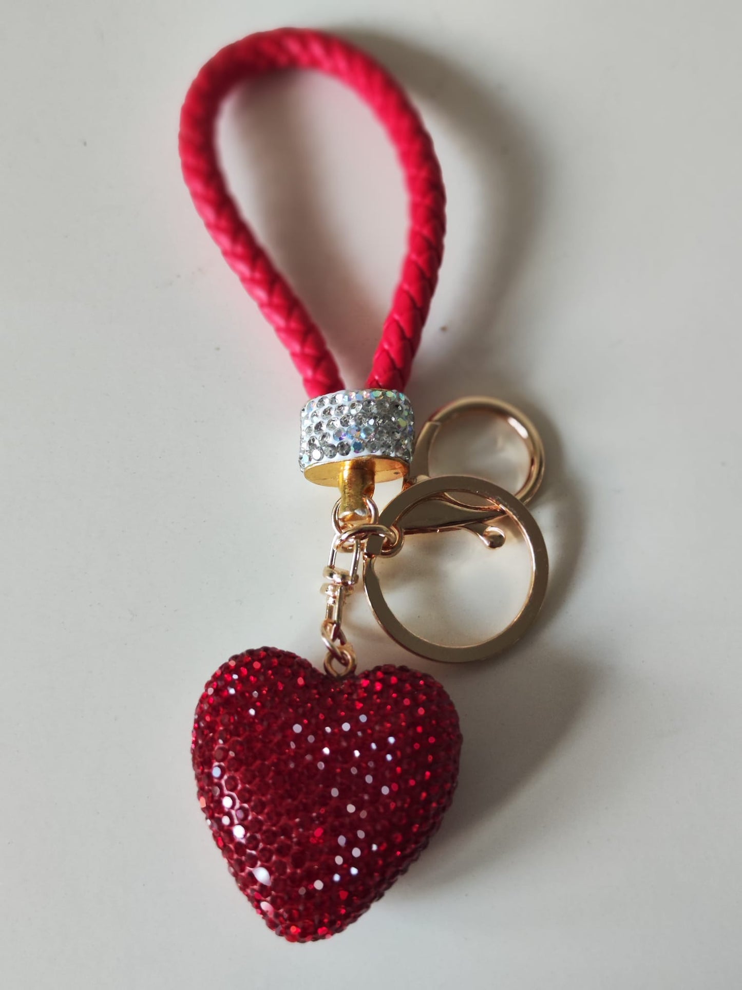 Taschenbaumler Glitzer Herzen