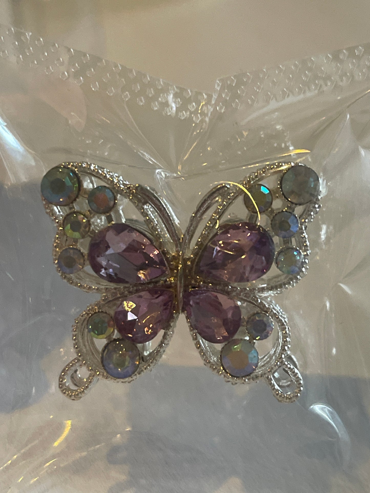 Glitzer Schmetterling für Perlen-Kugelschreiber – DIY Anhänger mit Strass