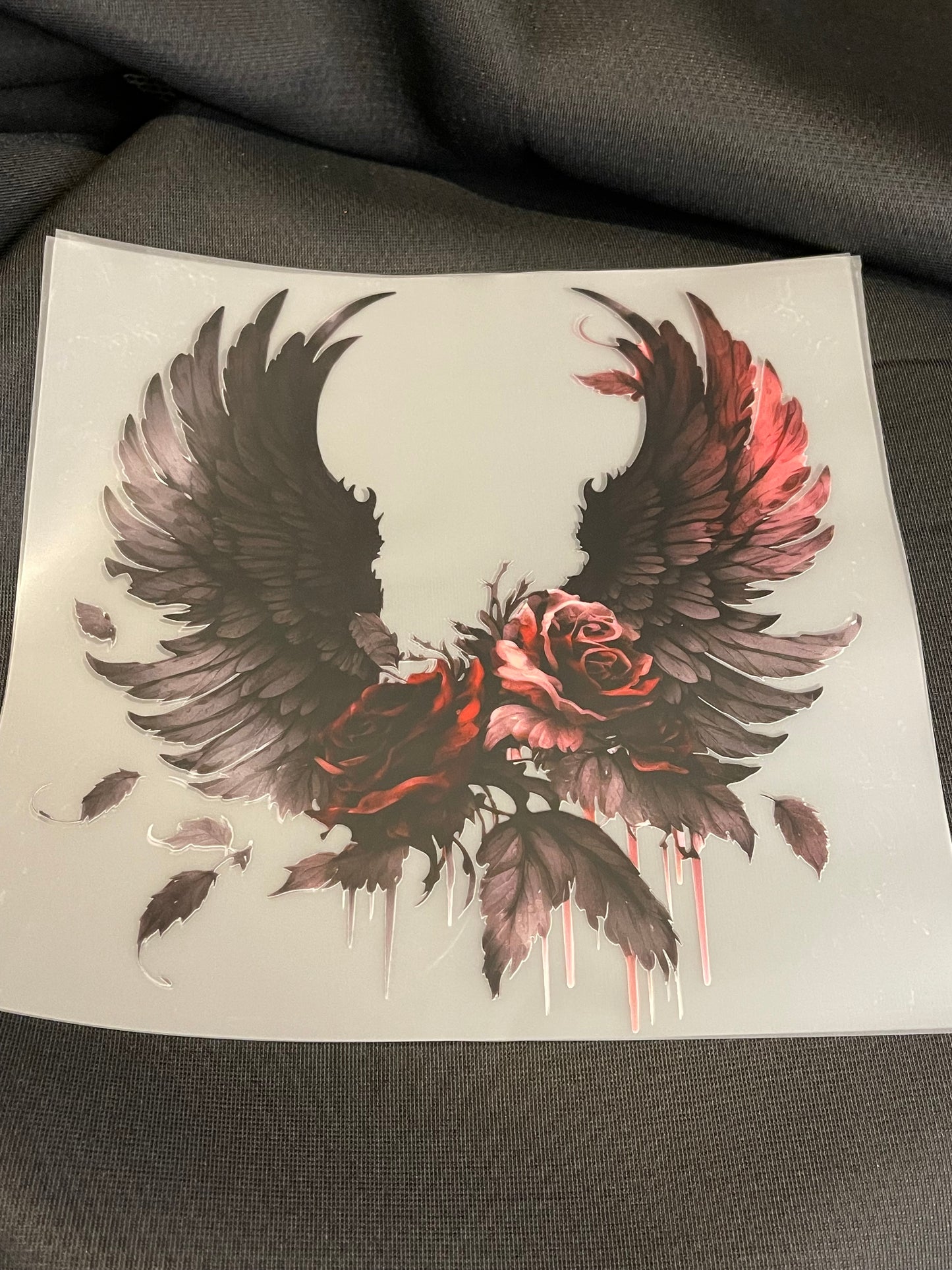 Flügel / Wings Heattransfer 10 Inch