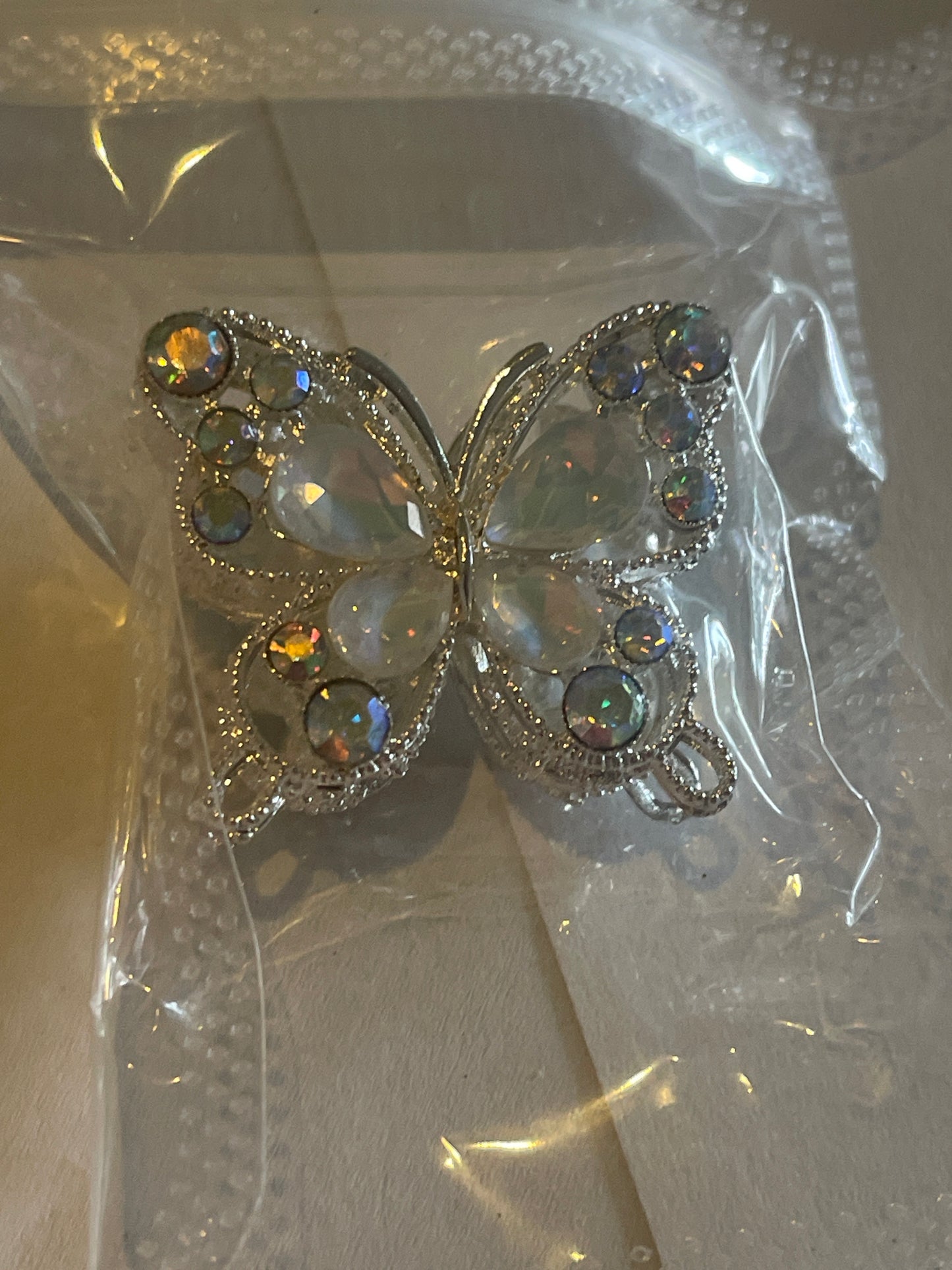Glitzer Schmetterling für Perlen-Kugelschreiber – DIY Anhänger mit Strass