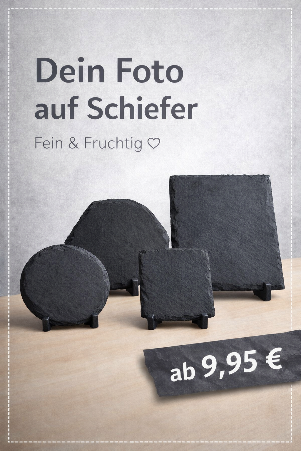Fotogravur auf Schiefer – Dein Bild für die Ewigkeit