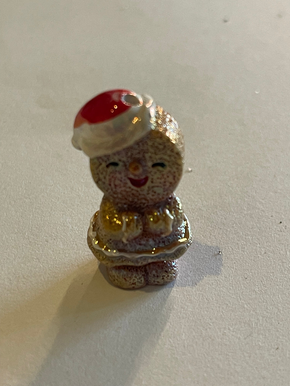 DIY Focal Perle Lebkuchenmännchen – Weihnachtsfigur aus Acryl für Kugelschreiber & Schlüsselanhänger