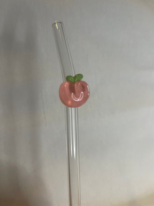 Glasstrohhalm Honey Peach