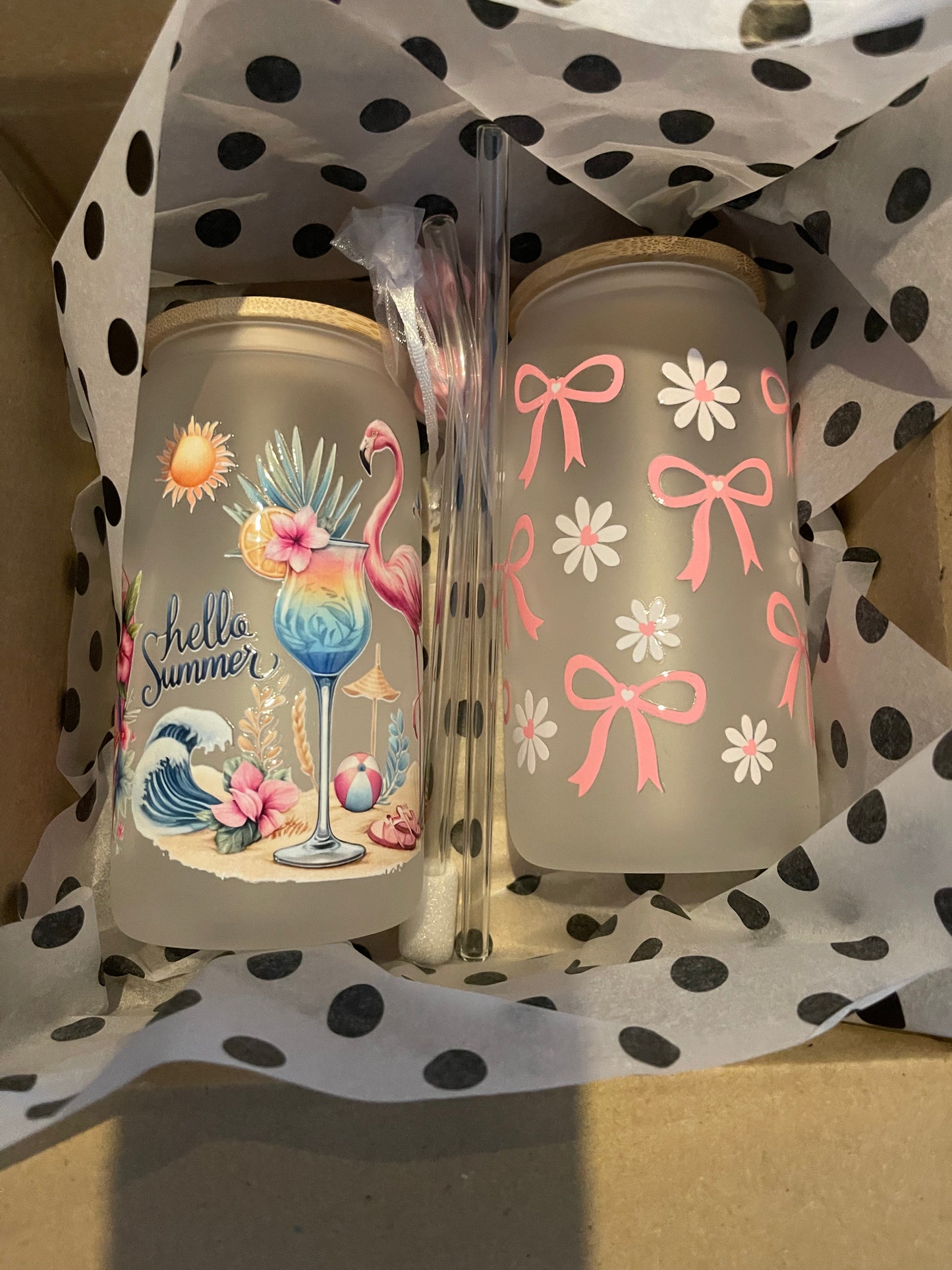 TikTok Live Gläser 500 ml + UV DTF Sticker + kl.Geschenk bis 31.08