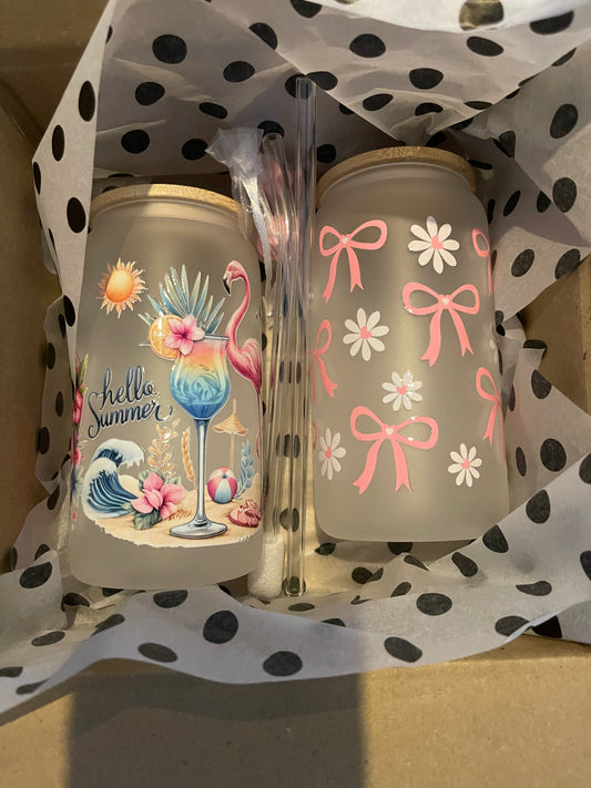TikTok Live Gläser 500 ml + UV DTF Sticker + kl.Geschenk bis 31.08