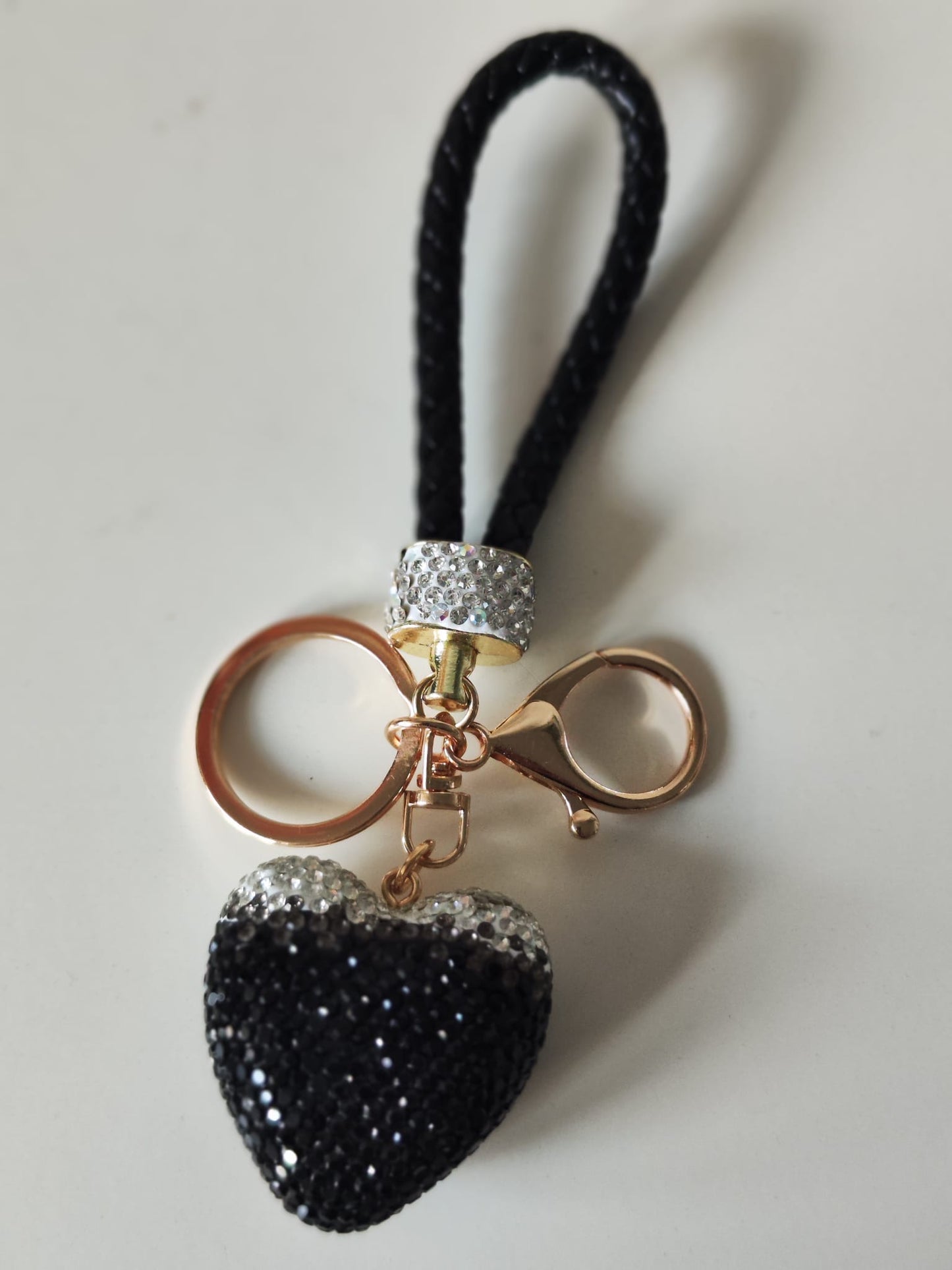 Taschenbaumler Glitzer Herzen