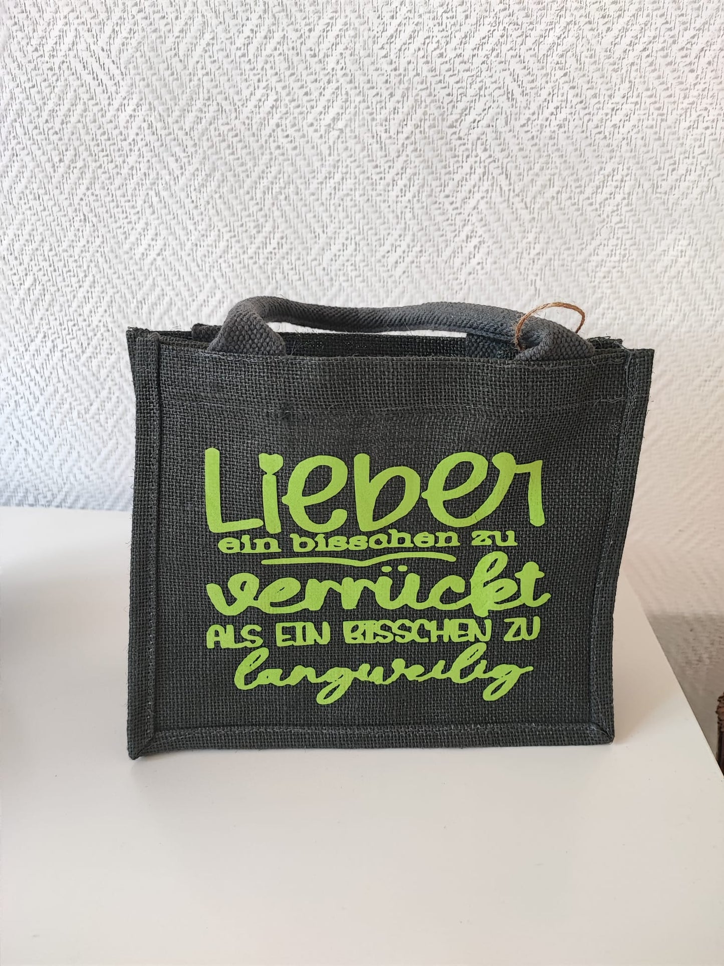 Mini - Jutetaschen 26x22x14